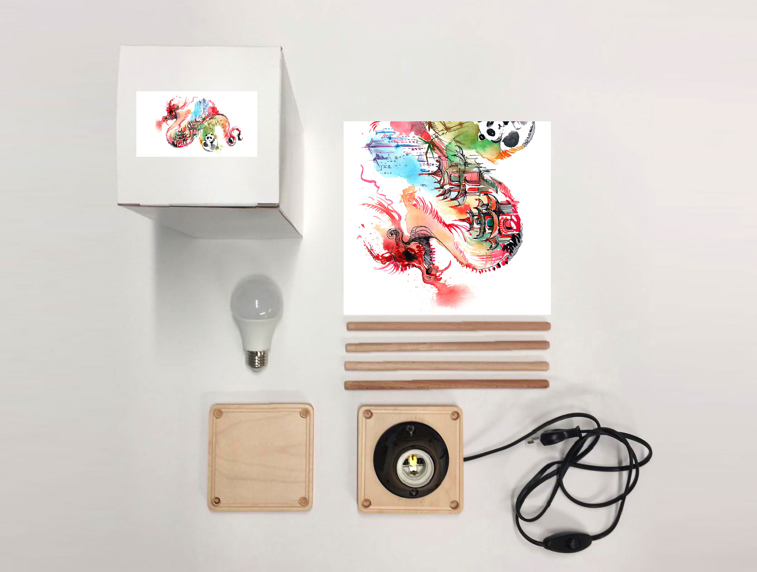 LAMPADA ANGI DRAGONE - immagine 2