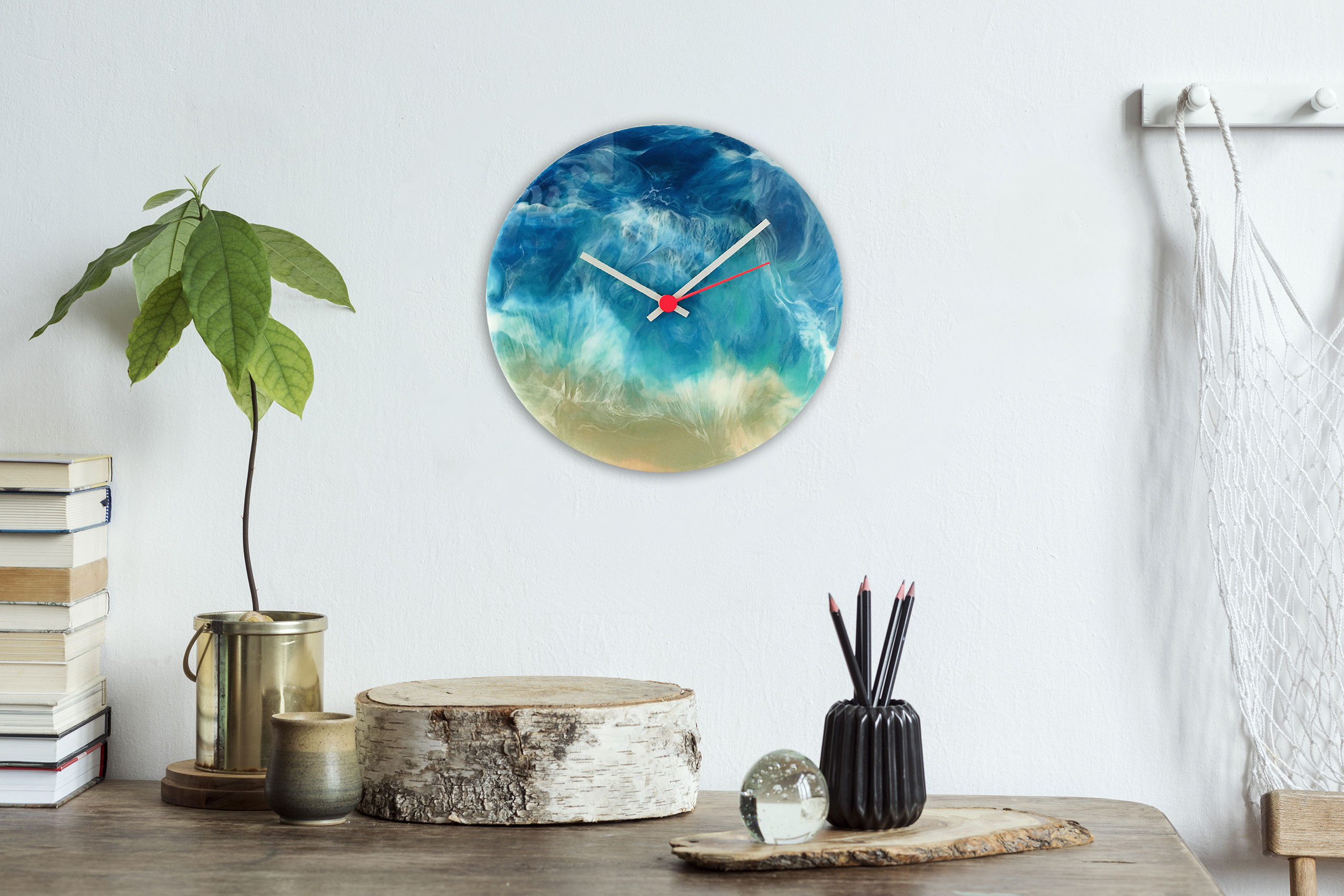 BEACH WAVES orologio in resina