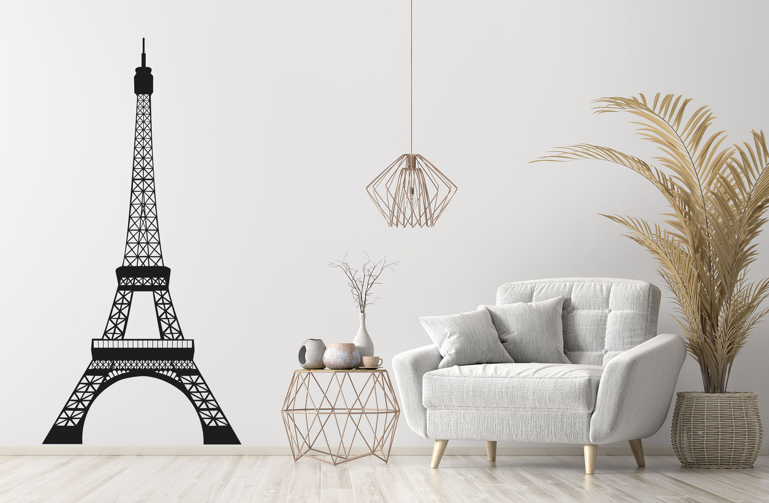 Adesivi da parete TORRE EIFFEL 120 x 240
