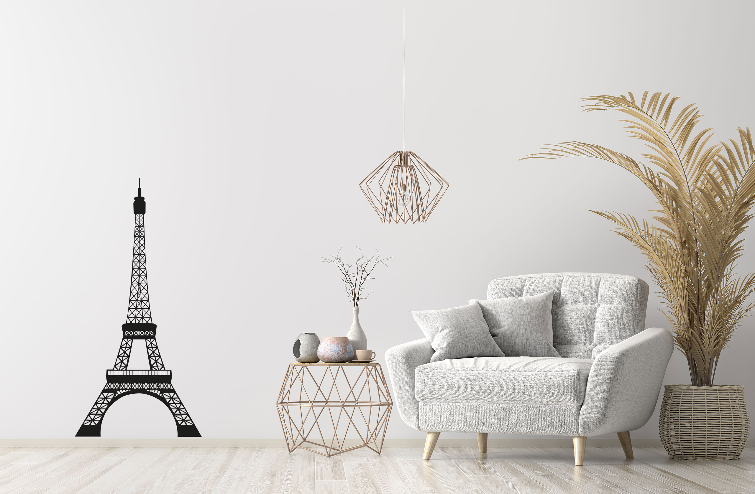 Adesivi da parete TORRE EIFFEL 75 x 150