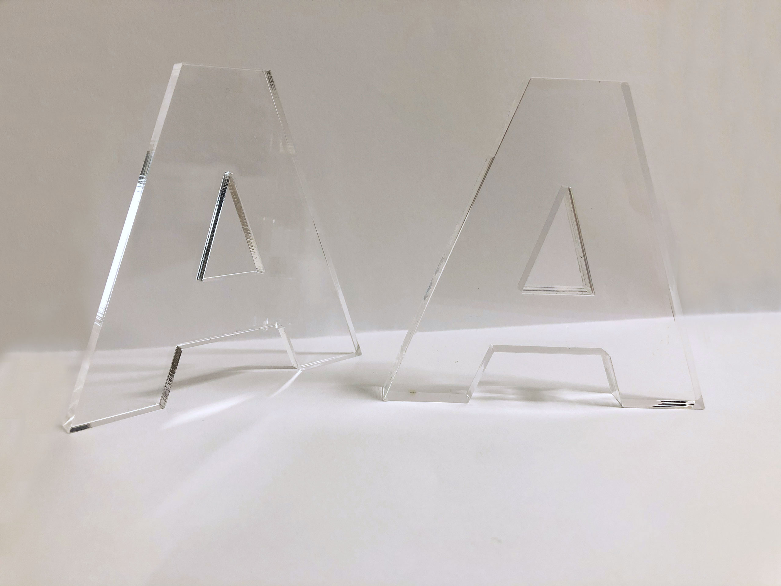 LETTERE FUTURA TRANSPARENT - immagine 5
