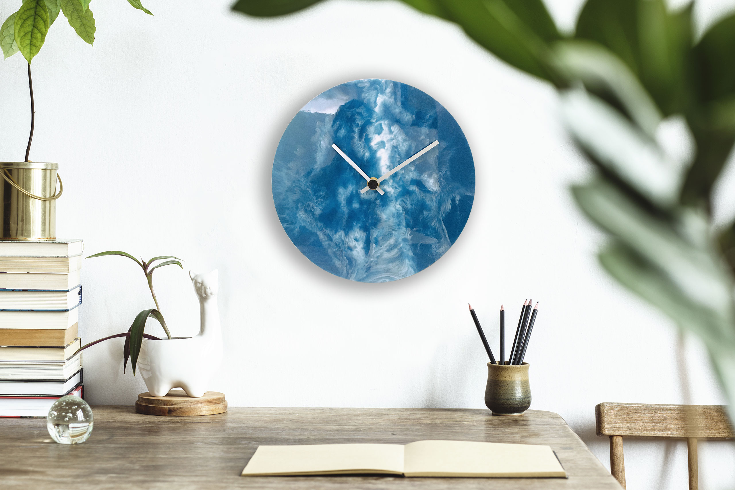 SKY resin wall clock