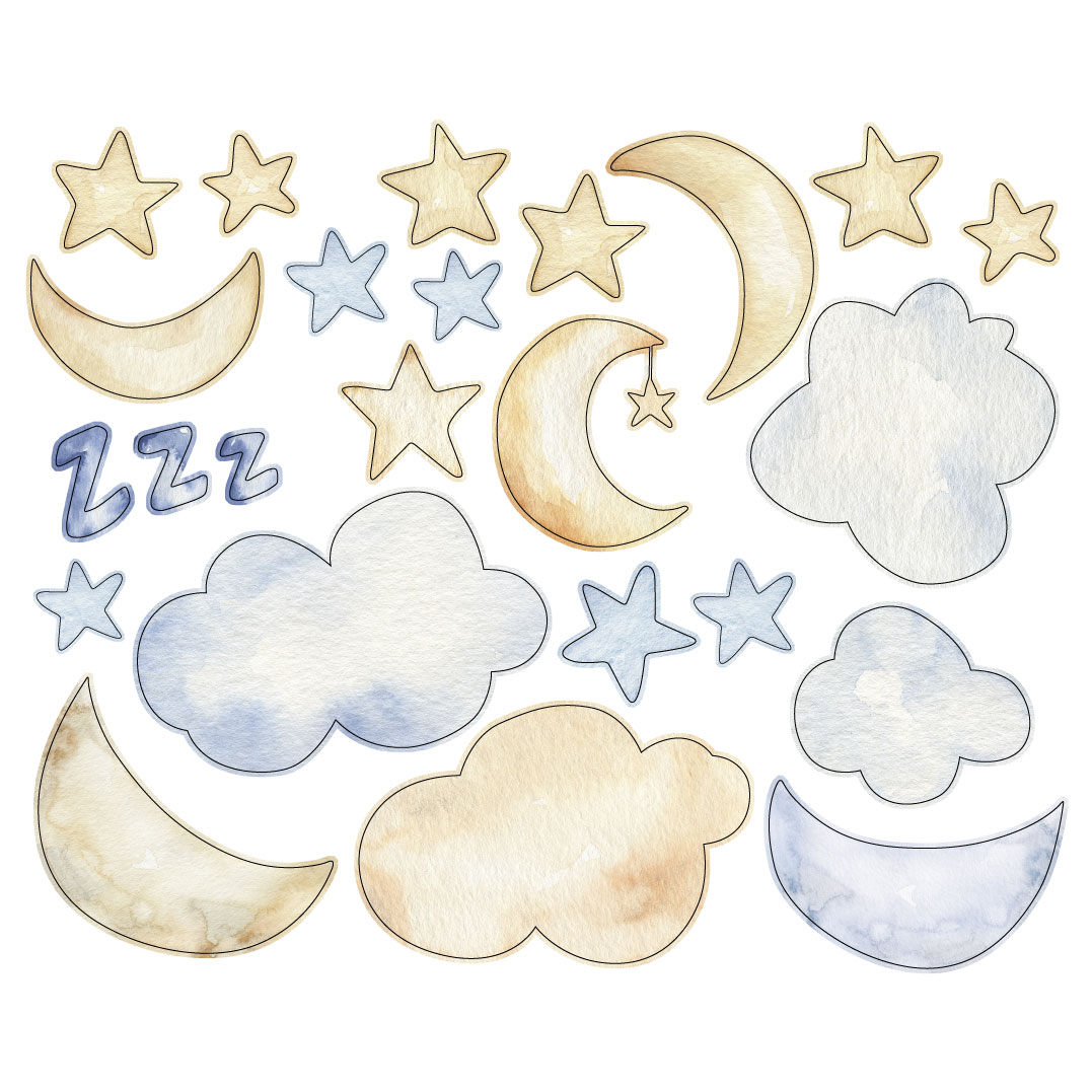 Clouds_stars_moon_LEAF ASSEMBLY